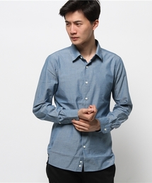 KATHARINE HAMNETT LONDON  | 【LAB】 ROPE INDIGO SHUTTLE / LABロープインディゴシャトルシャツ(シャツ/ブラウス)