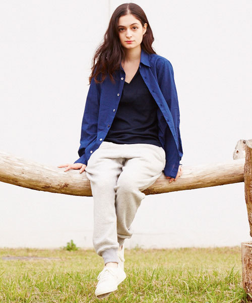 KATHARINE HAMNETT LONDON (キャサリンハムネットロンドン)の「【LAB】 ROPE INDIGO SHUTTLE / LABロープインディゴシャトルシャツ(シャツ/ブラウス・メンズ・ブルー/ネイビー・MEDIUM/SMALL/LARGE)」の15枚目の写真