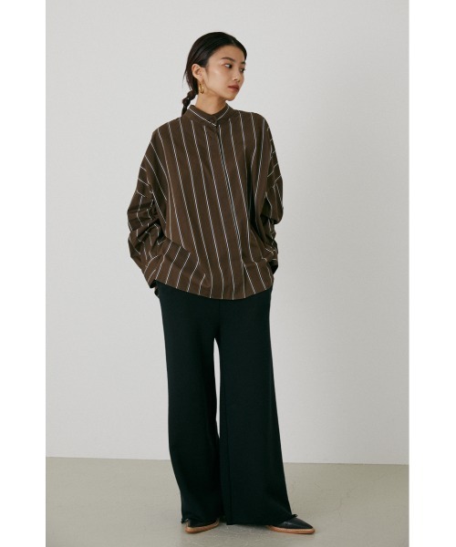 BLACK BY MOUSSY（ブラックバイマウジー）の「tapered sweat pants（テーパードスウェットパンツ）（スウェットパンツ・レディース・ブラック/オフホワイト/グリーン・FREE）」の19枚目の写真