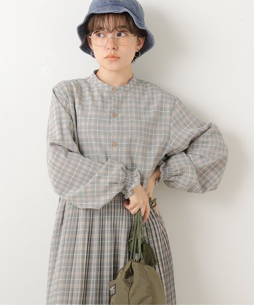 セール バンドカラー消しプリーツレトロチェックワンピース ワンピース Double Name ダブルネーム のファッション通販 Zozotown セール バンドカラー消しプリーツレトロチェックワンピース ワンピース Double Name ダブルネーム のファッション通販 Zozotown