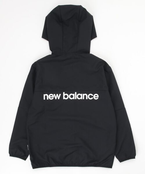 NEW BALANCE(ニューバランス)の「ニューバランス New Balance ウインドジャケット 裏メッシュ_(ナイロンジャケット・キッズ・ネイビー/ブラック・160cm/150cm/130cm/140cm)」の4枚目の写真