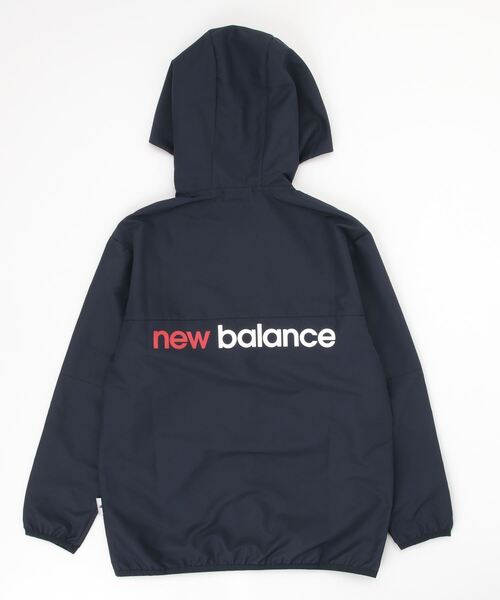NEW BALANCE(ニューバランス)の「ニューバランス New Balance ウインドジャケット 裏メッシュ_(ナイロンジャケット・キッズ・ネイビー/ブラック・160cm/150cm/130cm/140cm)」の3枚目の写真