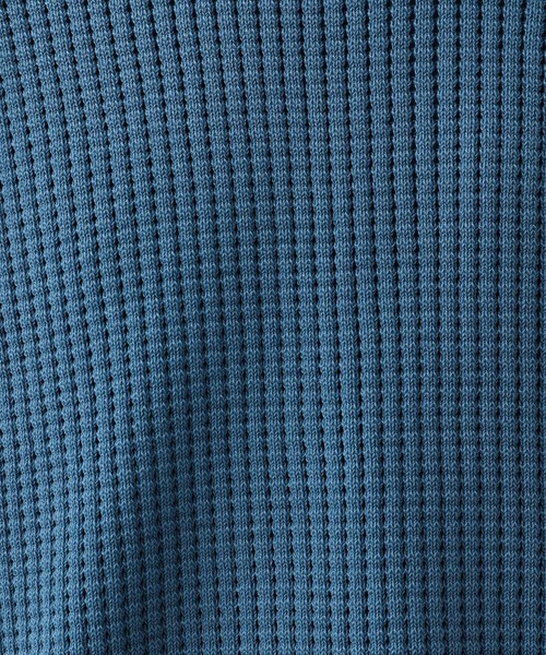 BAYFLOW(ベイフロー)の「7Gワッフルニットプルオーバー(ニット/セーター・メンズ・ベージュ/ネイビー/オフホワイト/ブルー/ピンク・MEDIUM/LARGE)」の15枚目の写真