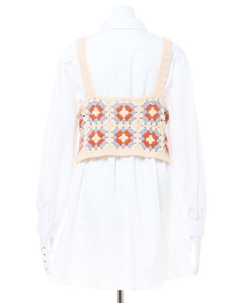 INGNI(イング)の「カラーかぎ針ビスチェ+シャツセット(その他トップス・レディース・オレンジ/ブルー/グリーン・M)」の21枚目の写真