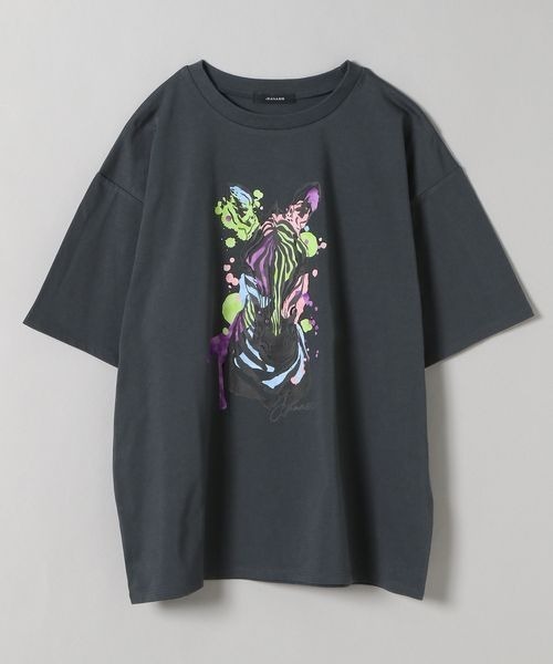 ☆ジーナシス☆デザインカットソー JEANASIS（ジーナシス）の「アソートアニマルプリントTEE/270357（T