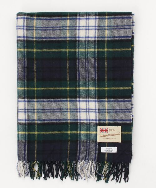 セール ブランド古着 チェック柄ストール ストール ショール Traditional Weatherwear トラディショナルウェザーウェア のファッション通販 Zozoused