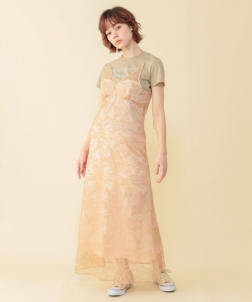 セール パレットレーススリップドレス ワンピース Me Me Couture ミーアンドミークチュール のファッション通販 Zozotown