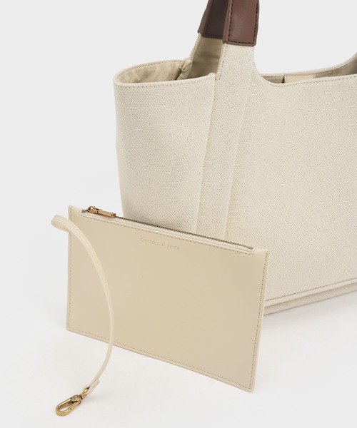 【 】★トートバッグ★ Elora Medium Tote Bag Elora ダークブラウンの編み込みトートバッグ - JW PEI Japan