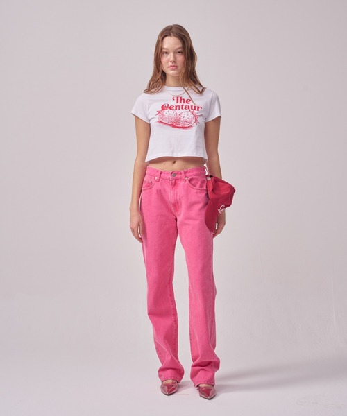 アトリエgg　ストロベリー　パフスリーヴ　ガールズT アトリエgg ストロベリー パフスリーヴ ガールズT 美品