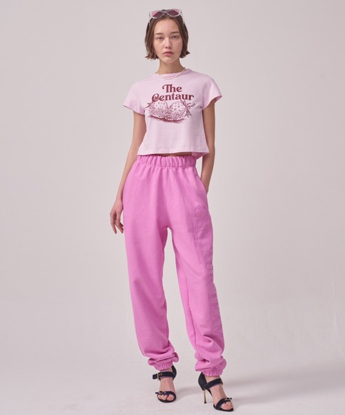 THE CENTAUR（ザセントール）の「A'GEM/9 × .kom『THE CENTAUR/ザセントール』STRAWBERRY CROPPED TSHIRT/ストロベリーデザイン クロップド丈 Tシャツ カットソー（Tシャツ/カットソー・レディース・ホワイト/ピンク・FREE）」の16枚目の写真