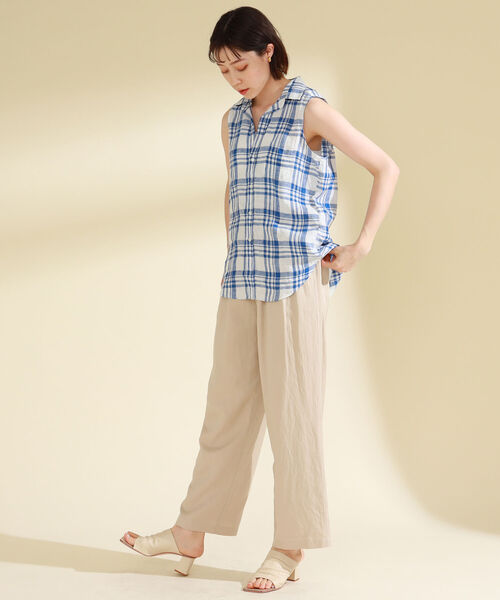 RayBEAMS/ハイウエストイージーパンツ