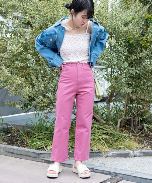 WEGO（ウィゴー）の「WEGO/2WAYカップインシャーリングキャミソール（キャミソール・レディース・その他1/その他2/パープル系その他2・SMALL/MEDIUM）」の4枚目の写真