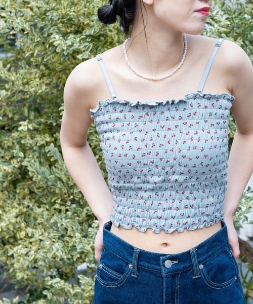 WEGO（ウィゴー）の「WEGO/2WAYカップインシャーリングキャミソール（キャミソール・レディース・その他1/その他2/パープル系その他2・SMALL/MEDIUM）」の10枚目の写真