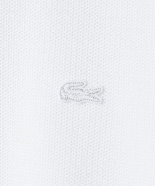 LACOSTE（ラコステ）の「【別注】 ＜LACOSTE（ラコステ）＞ 1TONE S/S T/Tシャツ（Tシャツ/カットソー・メンズ・ホワイト/ベージュ/ネイビー/グレー/ダークグレー/ケリー/ライラック/ライトブルー・S/M/L/XL）」の20枚目の写真