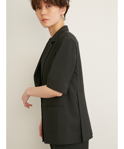 【emmiatelier】ハーフスリーブジャケット