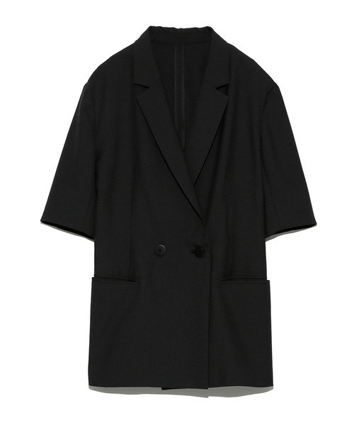 【emmiatelier】ハーフスリーブジャケット
