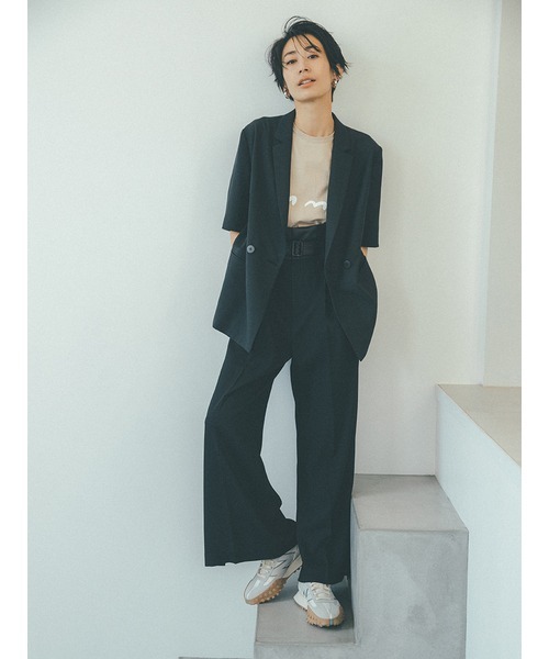 【emmiatelier】ハーフスリーブジャケット