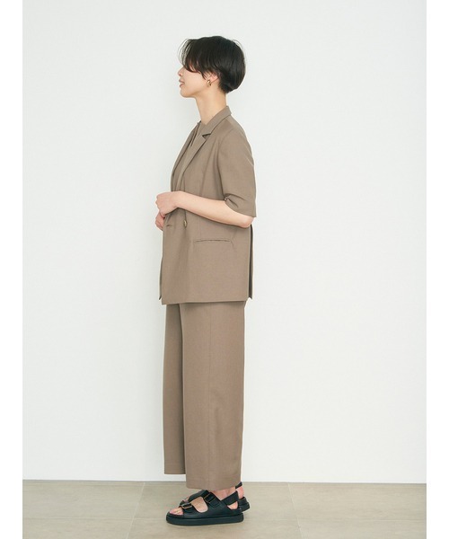【emmiatelier】ハーフスリーブジャケット