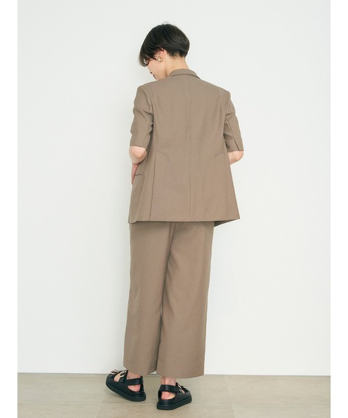 【emmiatelier】ハーフスリーブジャケット