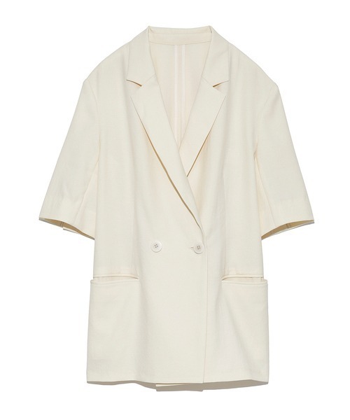 【emmiatelier】ハーフスリーブジャケット