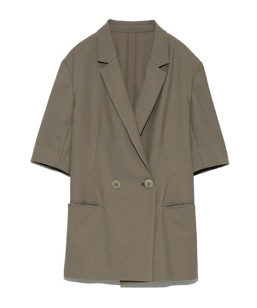【emmiatelier】ハーフスリーブジャケット