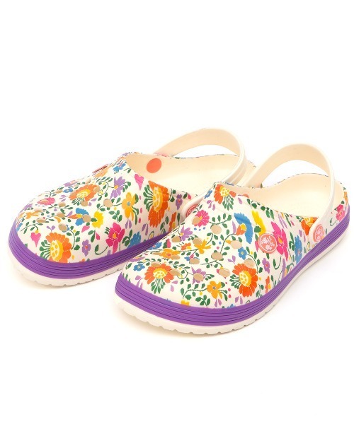 チチカカ(チチカカ)の「プリントサンダル(サンダル・レディース・オフホワイト/ブルー・LARGE/MEDIUM/XX-LARGE/SMALL)」の4枚目の写真