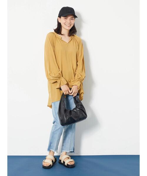 AMERICAN HOLIC（アメリカンホリック）の「OR LOGO CANBAS CAP（キャップ・レディース・ブラック/ベージュ/アイボリー・FREE）」の19枚目の写真