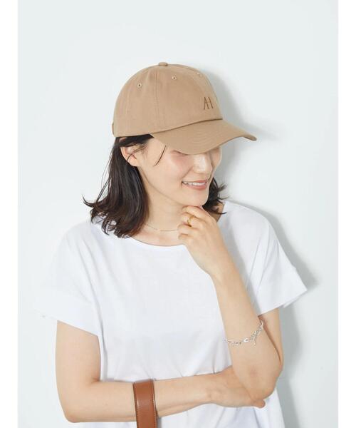 AMERICAN HOLIC（アメリカンホリック）の「OR LOGO CANBAS CAP（キャップ・レディース・ブラック/ベージュ/アイボリー・FREE）」の3枚目の写真