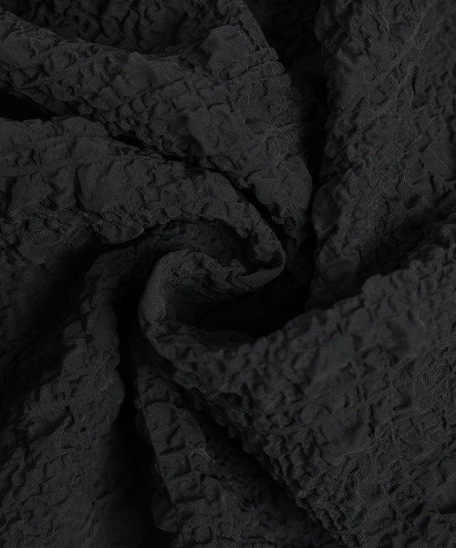 AMELY（エミリー）の「シフォンパフスリーブ トップス（シャツ/ブラウス・レディース・ベージュ/ブラック・FREE）」の20枚目の写真