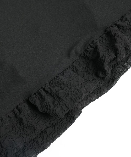 AMELY（エミリー）の「シフォンパフスリーブ トップス（シャツ/ブラウス・レディース・ベージュ/ブラック・FREE）」の16枚目の写真