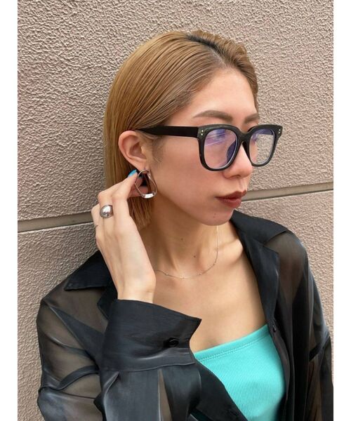 EMODA(エモダ)の「伊達眼鏡(メガネ・レディース・ブラック・FREE)」の3枚目の写真