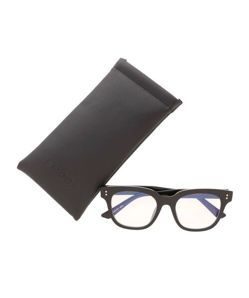EMODA(エモダ)の「伊達眼鏡(メガネ・レディース・ブラック・FREE)」の7枚目の写真