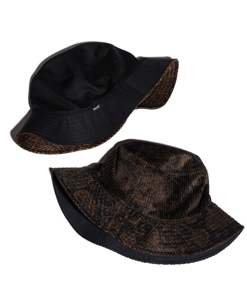 glamb（グラム）の「Reversible Bucket Hat / リバーシブルバケットハット（ハット・メンズ・ワイン系/ブラック×ブラック・M/L）」の8枚目の写真