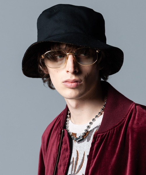 glamb（グラム）の「Reversible Bucket Hat / リバーシブルバケットハット（ハット・メンズ・ワイン系/ブラック×ブラック・M/L）」の10枚目の写真