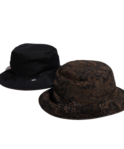 glamb（グラム）の「Reversible Bucket Hat / リバーシブルバケットハット（ハット・メンズ・ワイン系/ブラック×ブラック・M/L）」の17枚目の写真