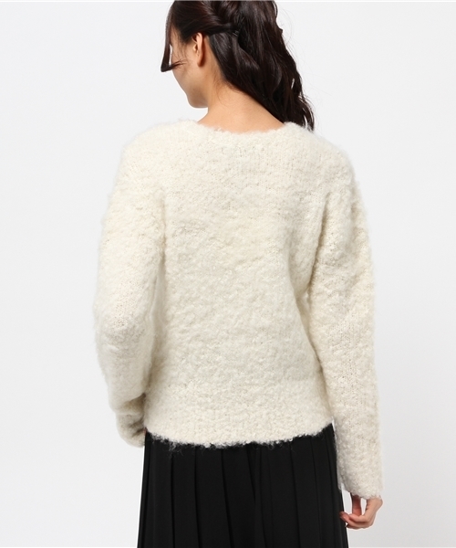 OUTLET（アウトレット）の「【goocy】モコモコKnitプルオーバー（ニット/セーター・レディース・ピンク/ストーン/グレー・FREE）」の6枚目の写真