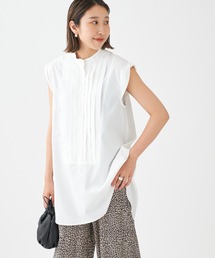 journal standard L'essage | ピンタックノースリーブシャツ(シャツ/ブラウス)