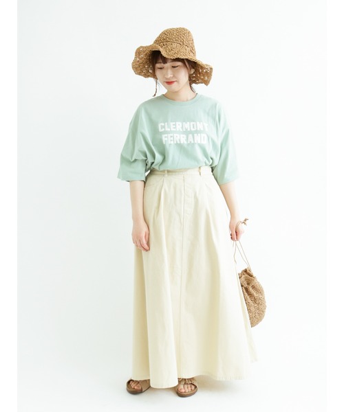 Samansa Mos2(サマンサ モスモス)の「ペーパーワイドハット(ハット・レディース・ベージュ/ブラウン・フリ-)」の4枚目の写真