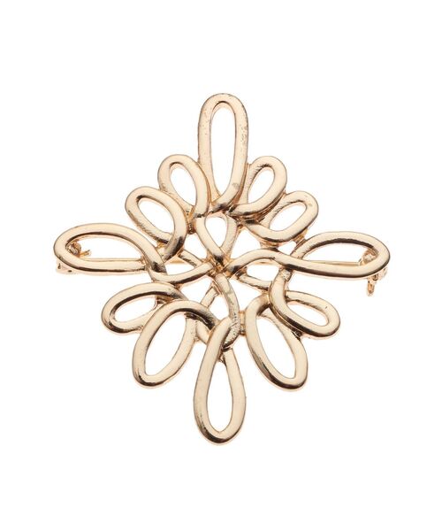 dazzlin（ダズリン）の「【G】フラワーライクブローチ（ブローチ/コサージュ・レディース・ゴールド・FREE）」の3枚目の写真