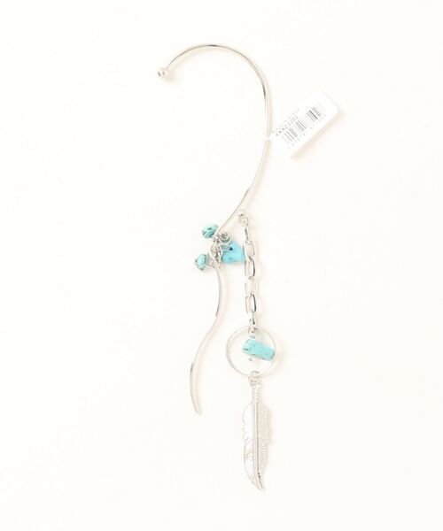 チャイハネ（チャイハネ）の「【チャイハネ】メタルフェザーイヤーフック（イヤーカフ・レディース・シルバー/ゴールド・FREE）」の4枚目の写真