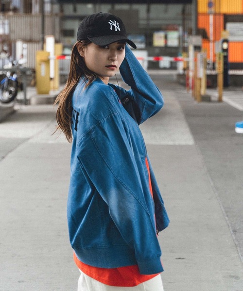 TopIsm（トップイズム）の「RIO.REVIB デニムMA-1（MA-1・メンズ・ネイビー/サックスブルー/ブルー系その他・XL/L）」の11枚目の写真