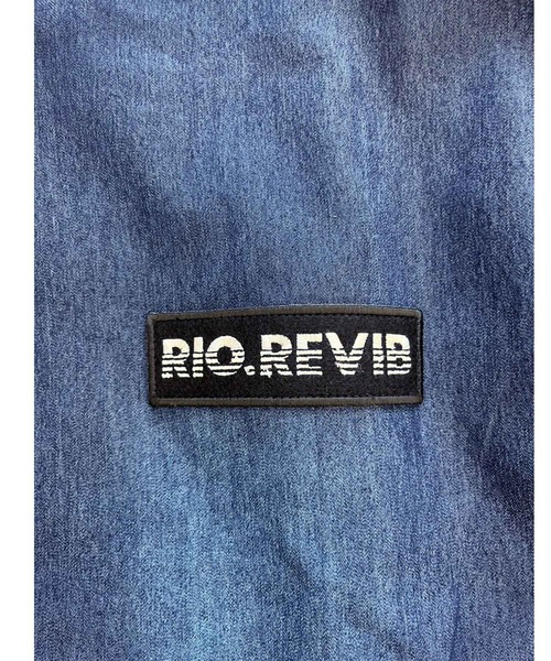 TopIsm（トップイズム）の「RIO.REVIB デニムMA-1（MA-1・メンズ・ネイビー/サックスブルー/ブルー系その他・XL/L）」の18枚目の写真
