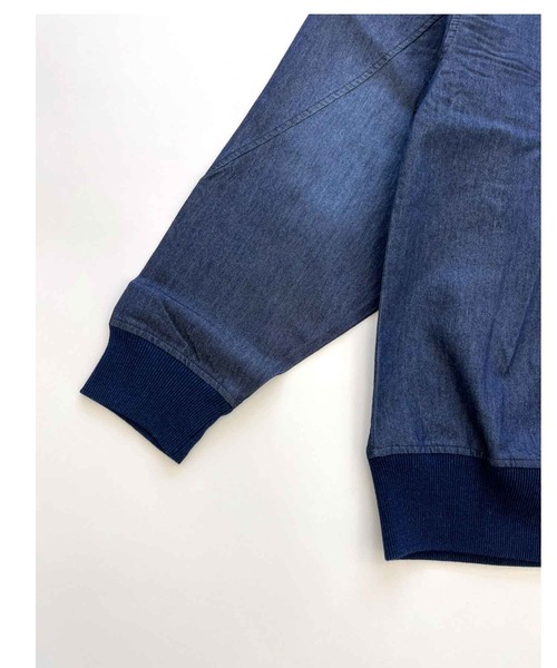 TopIsm（トップイズム）の「RIO.REVIB デニムMA-1（MA-1・メンズ・ネイビー/サックスブルー/ブルー系その他・XL/L）」の19枚目の写真