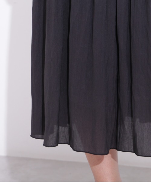 NATURAL BEAUTY BASIC ウエストマーク切替プリーツワンピースM ナチュラルビューティーベーシック NATURAL BEAUTY BASIC