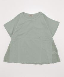 Samansa Mos2 | バックレース半袖カットソー(Tシャツ/カットソー)