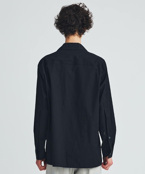 UJOH（ウジョー）の「STUDIOUS別注 Open Collar Slit Shirts（シャツ
