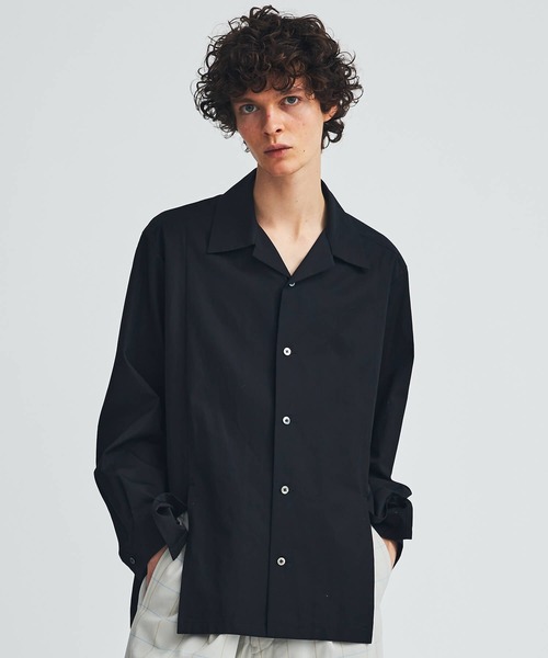 UJOH STUDIOUS別注 Open Collar Slit Shirts UJOH（ウジョー）の「STUDIOUS別注 Open Collar Slit Shirts（シャツ