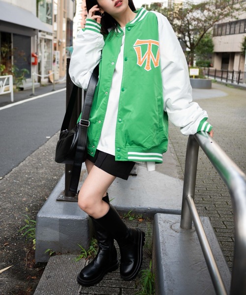 WEGO/WEGO/リバーシブル ワッペンスタジャン（スタジャン）｜WEGO