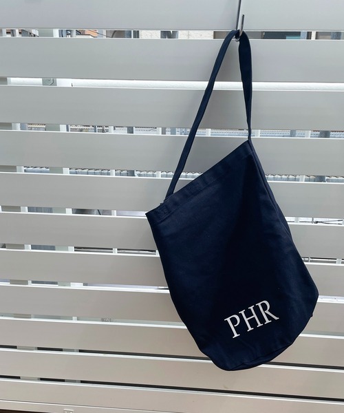 CANAL JEAN(キャナルジーン)の「RCW BLUE LABEL(ブルーレーベル) "PHR"ショルダーキャンバスバッグ(トートバッグ・レディース・ネイビー/ナチュラル・ONE SIZE)」の7枚目の写真