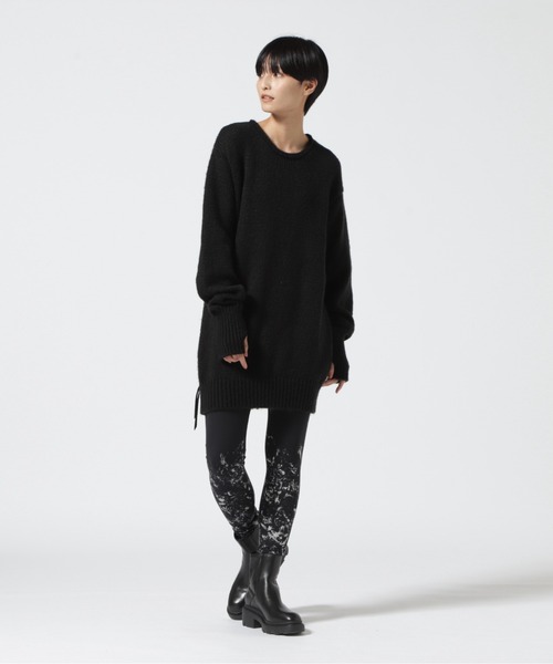 KMRii（ケムリ）の「KMRii/ケムリ/FLAKE DISCHAGED LEGGINGS（レギンス